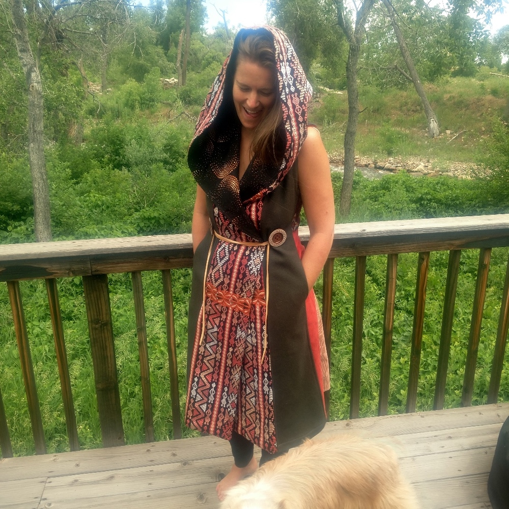 Woven Wisdom Hooded Cloak